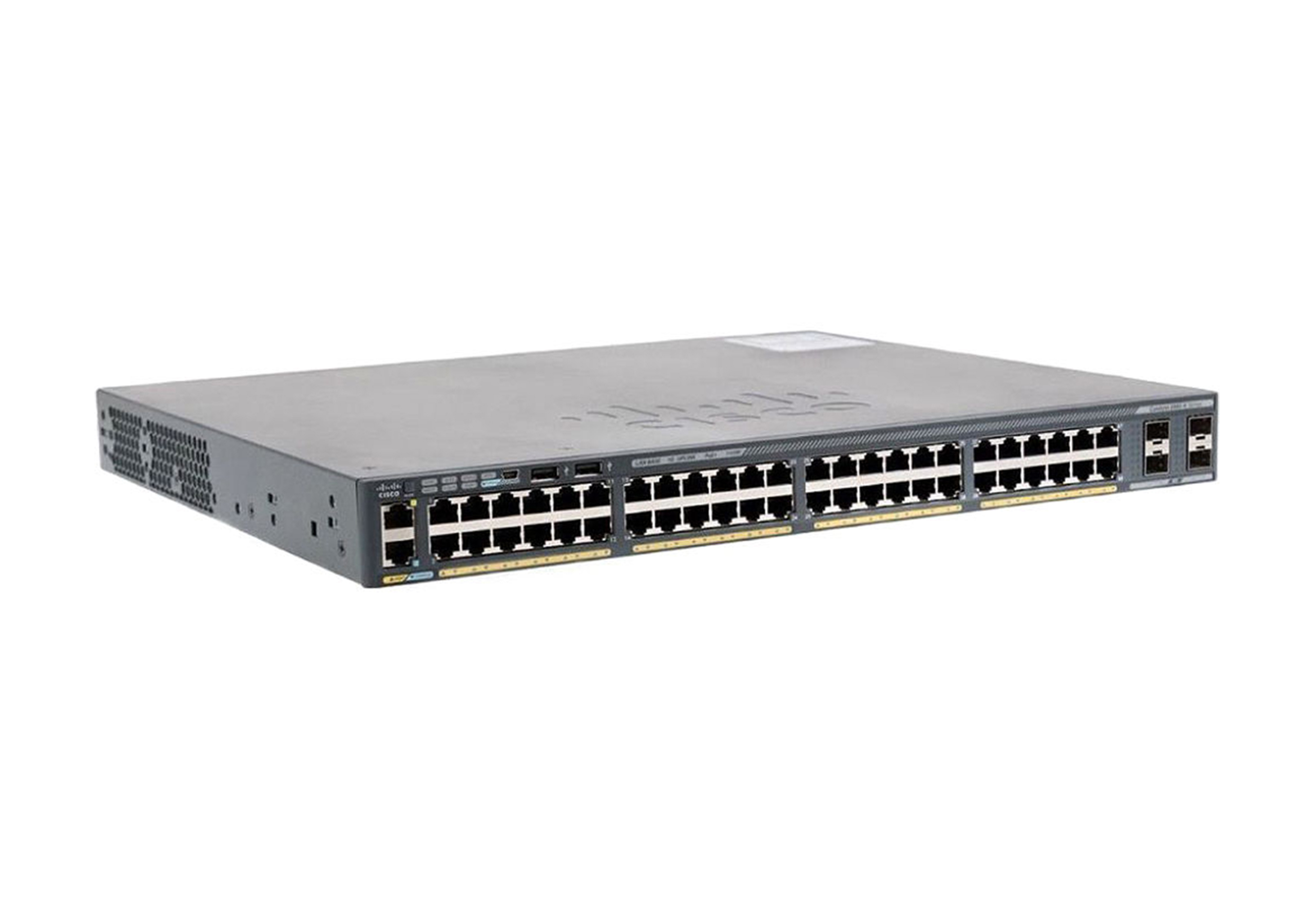 CISCO WS-C2960X-48FPS-L Switch   48x10/100/1000 PoE 4xSFP L2 managed