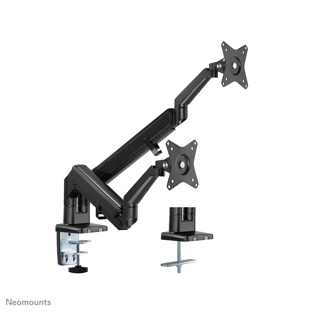 Neomounts Monitor-Tischhalterung - Klemme /Bolzen - 9 kg - 43,2 cm (17 Zoll) - 81,3 cm (32 Zoll) - 100 x 100 mm - Schwarz