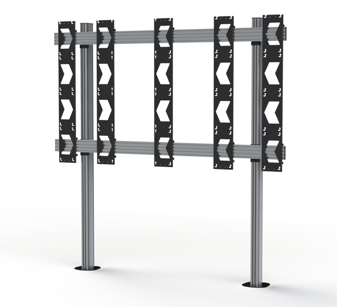 B-TECH SYSTEM X - Bolt-Down Stand for Unilumin UpanelS 4x4 DVLED Videowalls BT93UNIUPS-B-4X4/BB B-TECH SYSTEM X - Bolt-Down Stand for Unilumin UpanelS 4x4 DVLED Videowalls BT93UNIUPS-B-4X4/BB