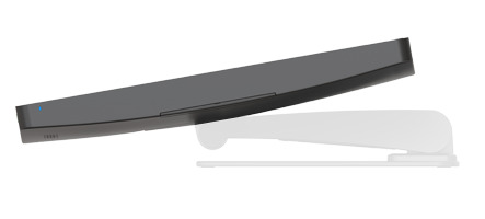 Monitor, Curved monitor, LED, Dunkelgrau, Ergonomischer Stand