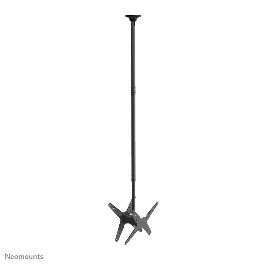 Neomounts Verlängerungsrohr für Deckenhalterung - Verbinder für Verlängerungsrohr - Polklemme - -25,4 mm (-1 Zoll) - -25,4 mm (-1 Zoll) - 100 kg - Schwarz