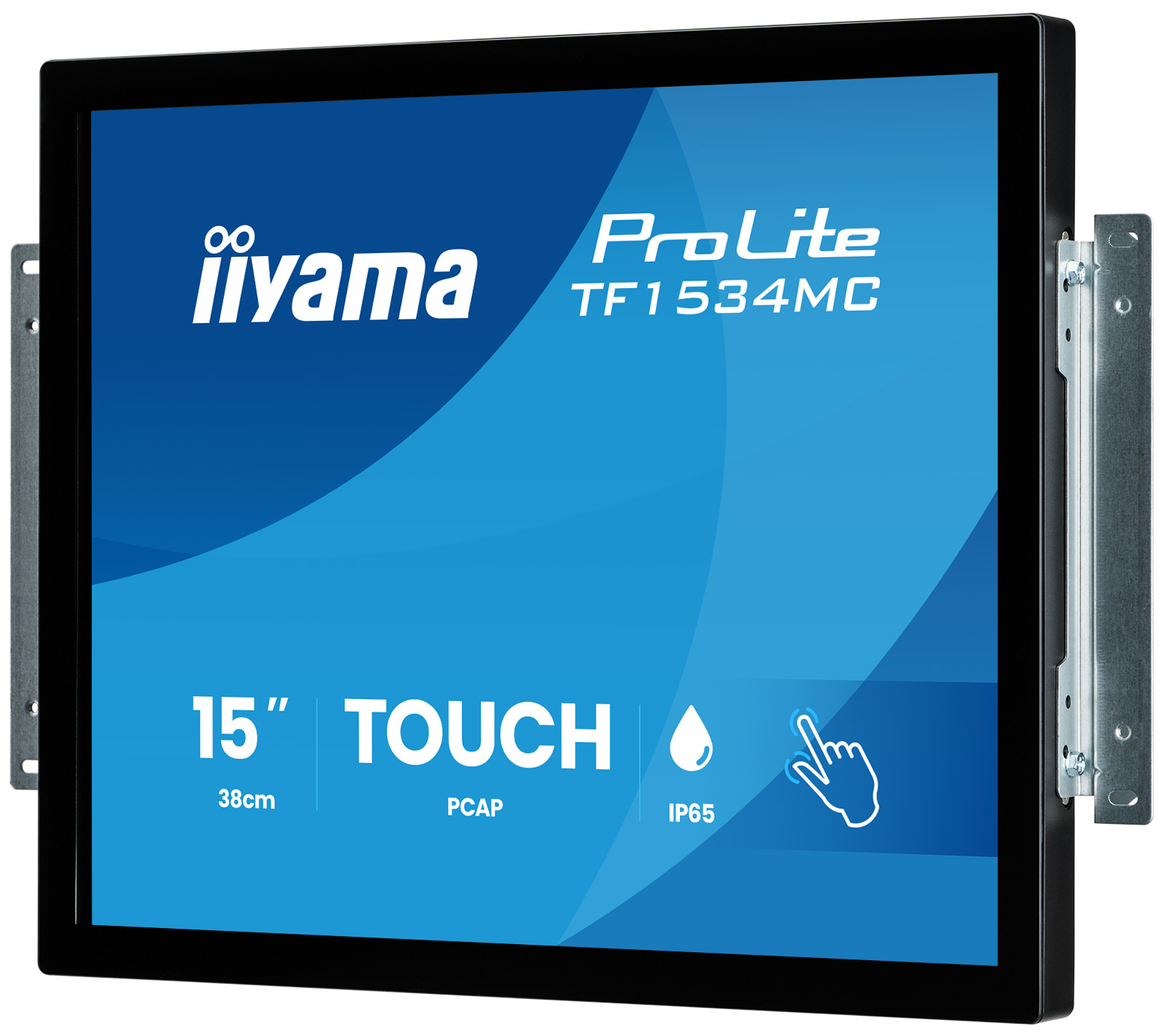 15 Zoll, Touchscreen, PCAP, Anzeige, Monitorbefestigung