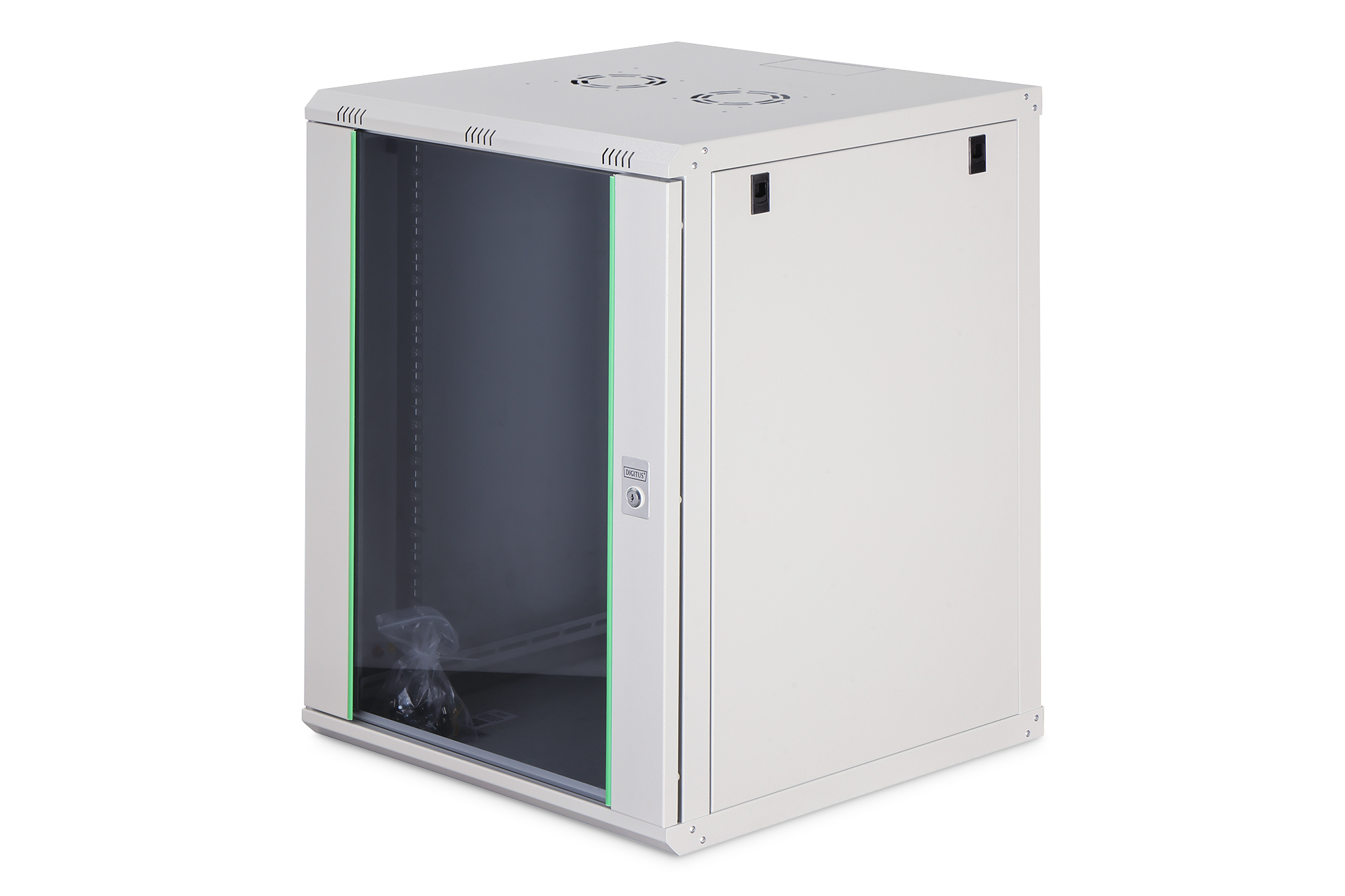 DIGITUS DN-19 16U-6/6-EC Wandgehäuse Dynamic Basic Serie - 600x600 mm (BxT) Kabinett, Mobiliar