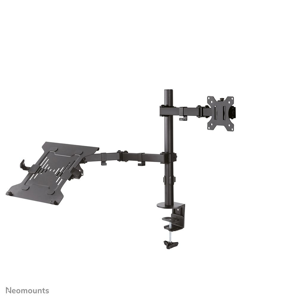 Neomounts Monitor-/Notebook-Tischhalterung - Klemme /Bolzen - 8 kg - 25,4 cm (10 Zoll) - 81,3 cm (32 Zoll) - 100 x 100 mm - Schwarz