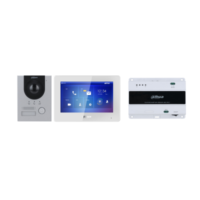 Dahua CCTV Intercoms Video Door Phone, DHI-KTD01L(S), 2Mp Touch 6-ch IP65 IK07 Video Intercom KIT Dahua CCTV Intercoms Video Door Phone, DHI-KTD01L(S), 2Mp Touch 6-ch IP65 IK07 Video Intercom KIT
