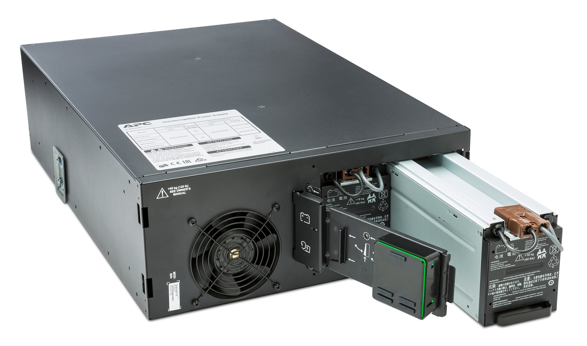 APC SRT6KRMXLI - Smart-UPS SRT 6000VA RM 230V