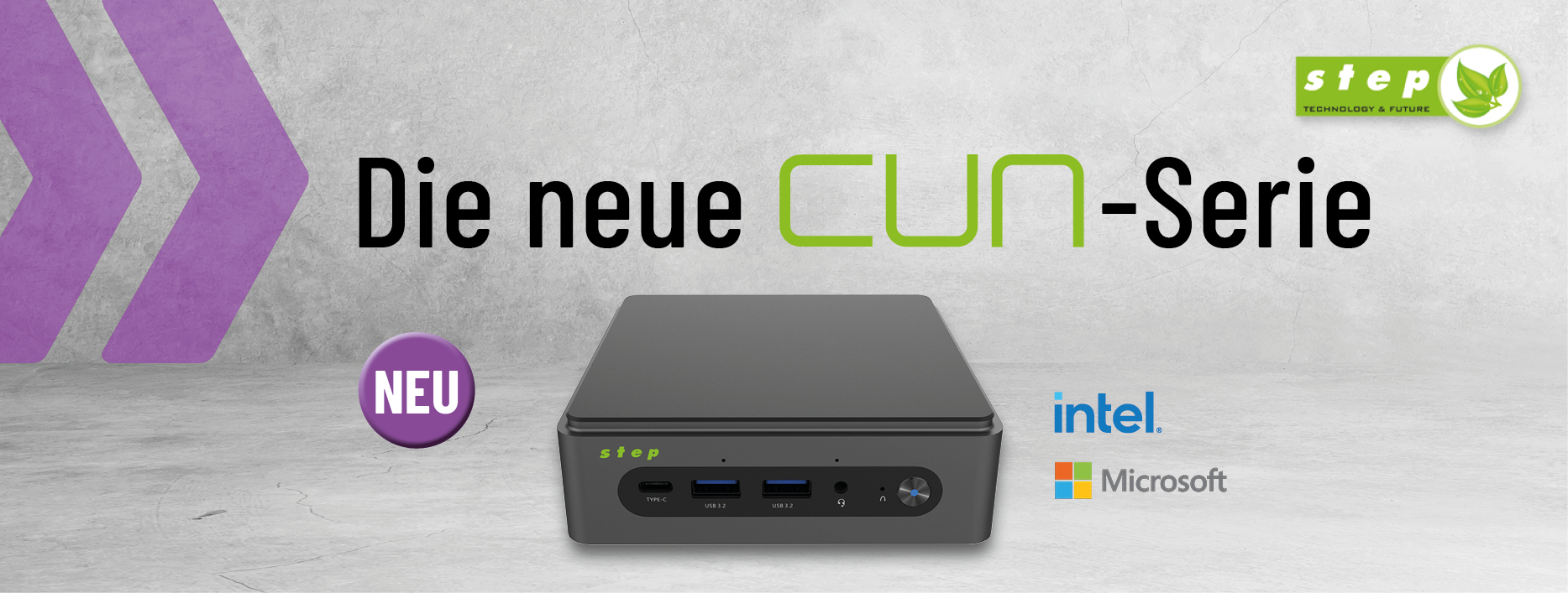 step_CUN_Serie_Header_2 Elektronik, Hardware, Modem, Router, Computerausrüstung