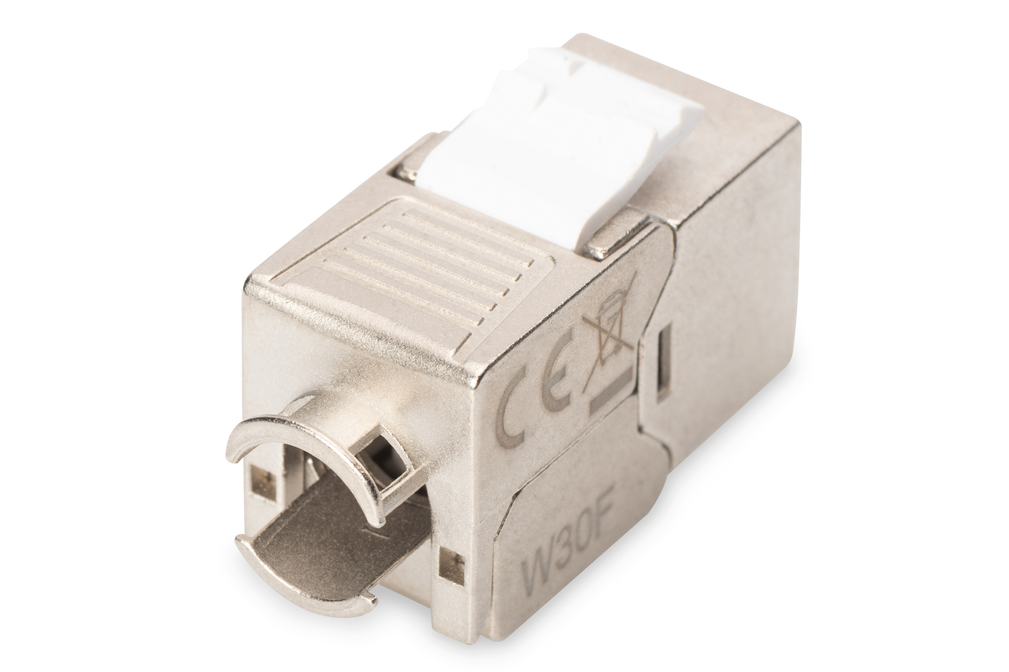 HDMI-Adapter, HDMI-Female, Metallstecker, Silber, Kompakt