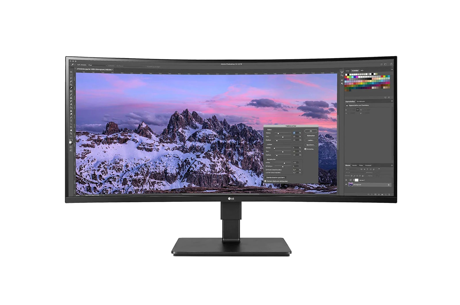 LG Monitor  35" 35BN77CP-B UltraWide QHD DP HDMI USB IPS 21:9 schwarz