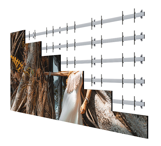 B-TECH SYSTEM X - 325 inch LG LSAC LED Bloc Ultimate Videowall Display BT9340-LG-LSAC-6X6/B B-TECH SYSTEM X - 325 inch LG LSAC LED Bloc Ultimate Videowall Display BT9340-LG-LSAC-6X6/B