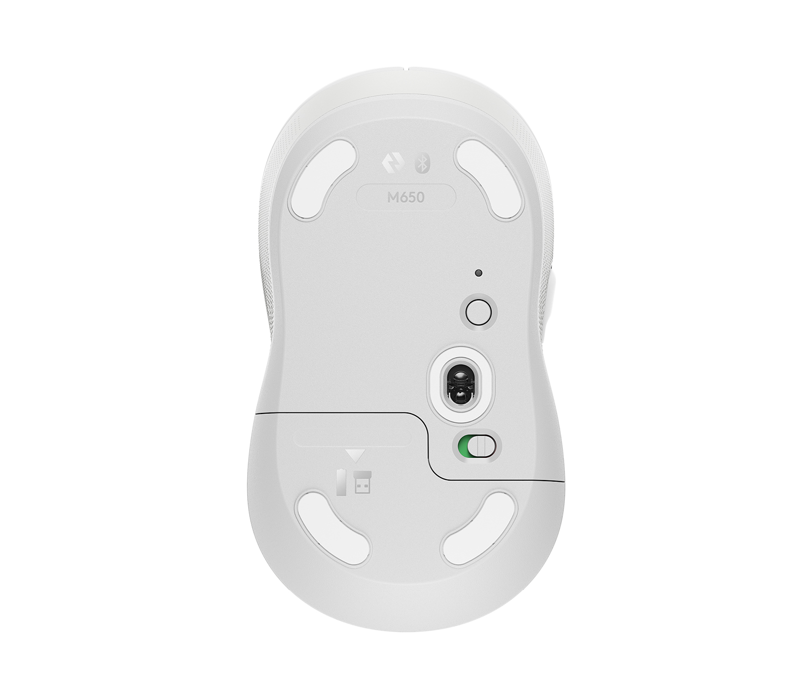 Logitech Maus Signature M650, weiß