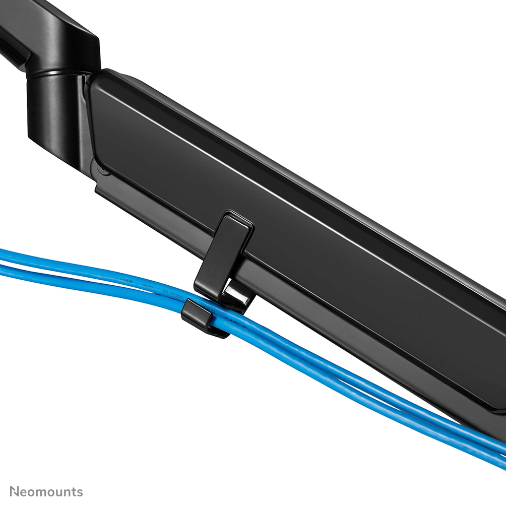 Neomounts Monitor-Tischhalterung - Klemme /Bolzen - 9 kg - 43,2 cm (17 Zoll) - 81,3 cm (32 Zoll) - 100 x 100 mm - Schwarz