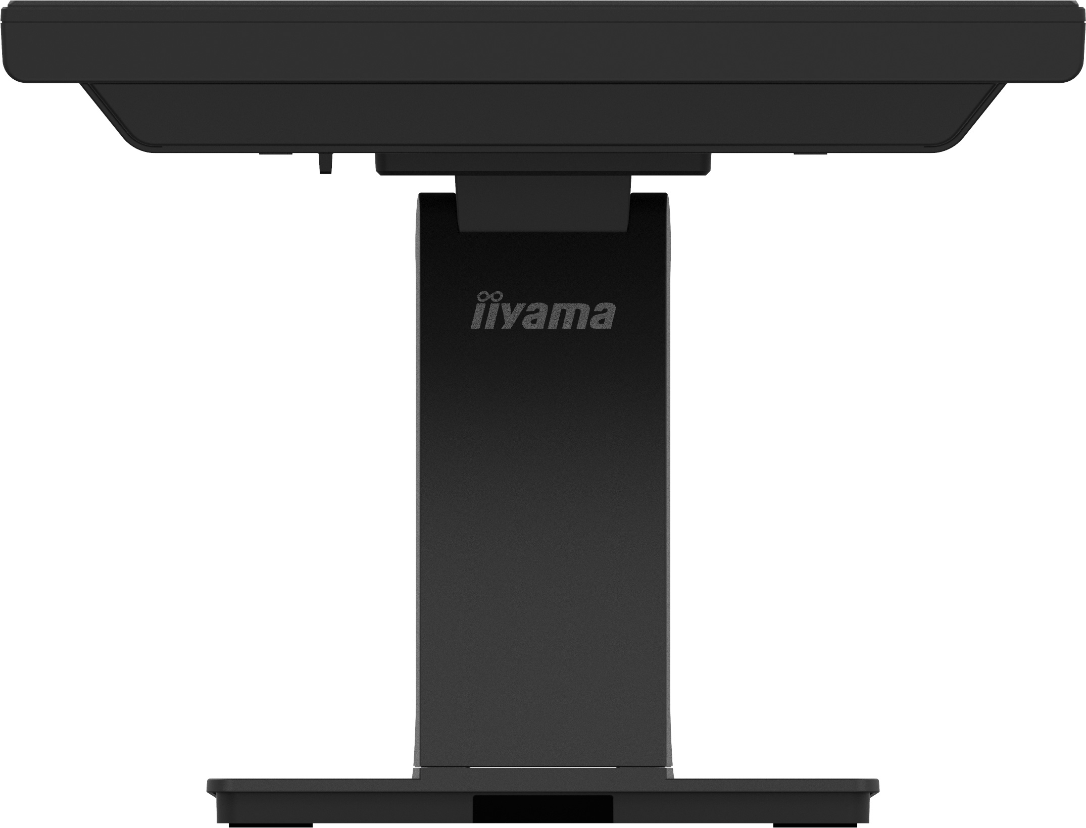 monitorständer, verstellbar, schwarz, metall, iiya­ma