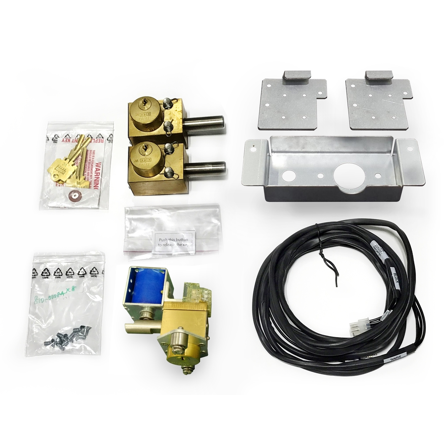 APC Galaxy VS Kirk Key Kit for Maintenance Bypass Cabinet Adapter, Elektronik