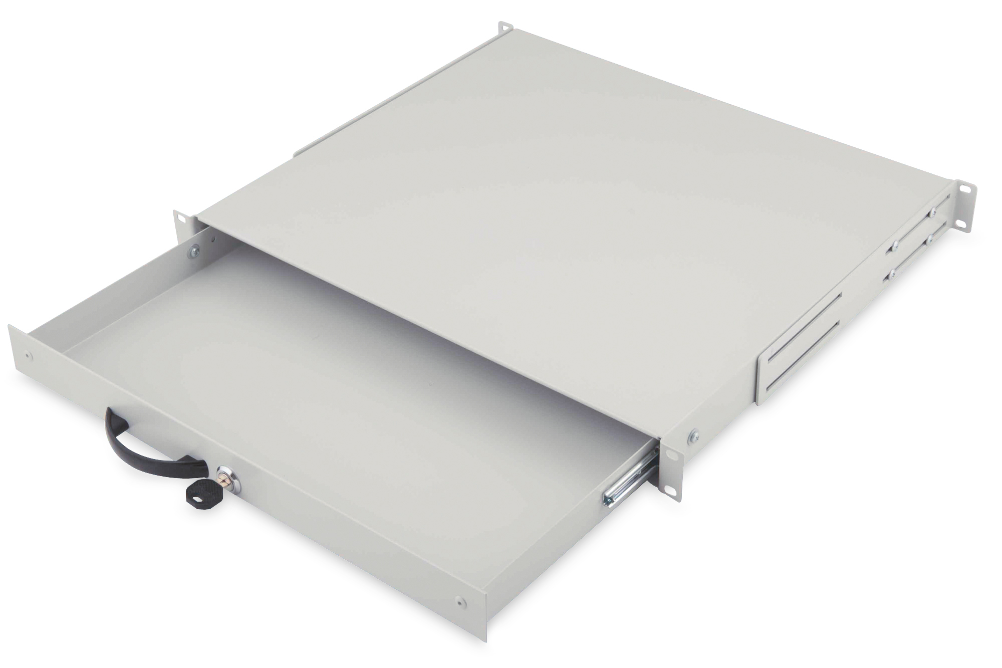 server rack, drawer, metallischer rahmen, gleitfächer, schlossbar