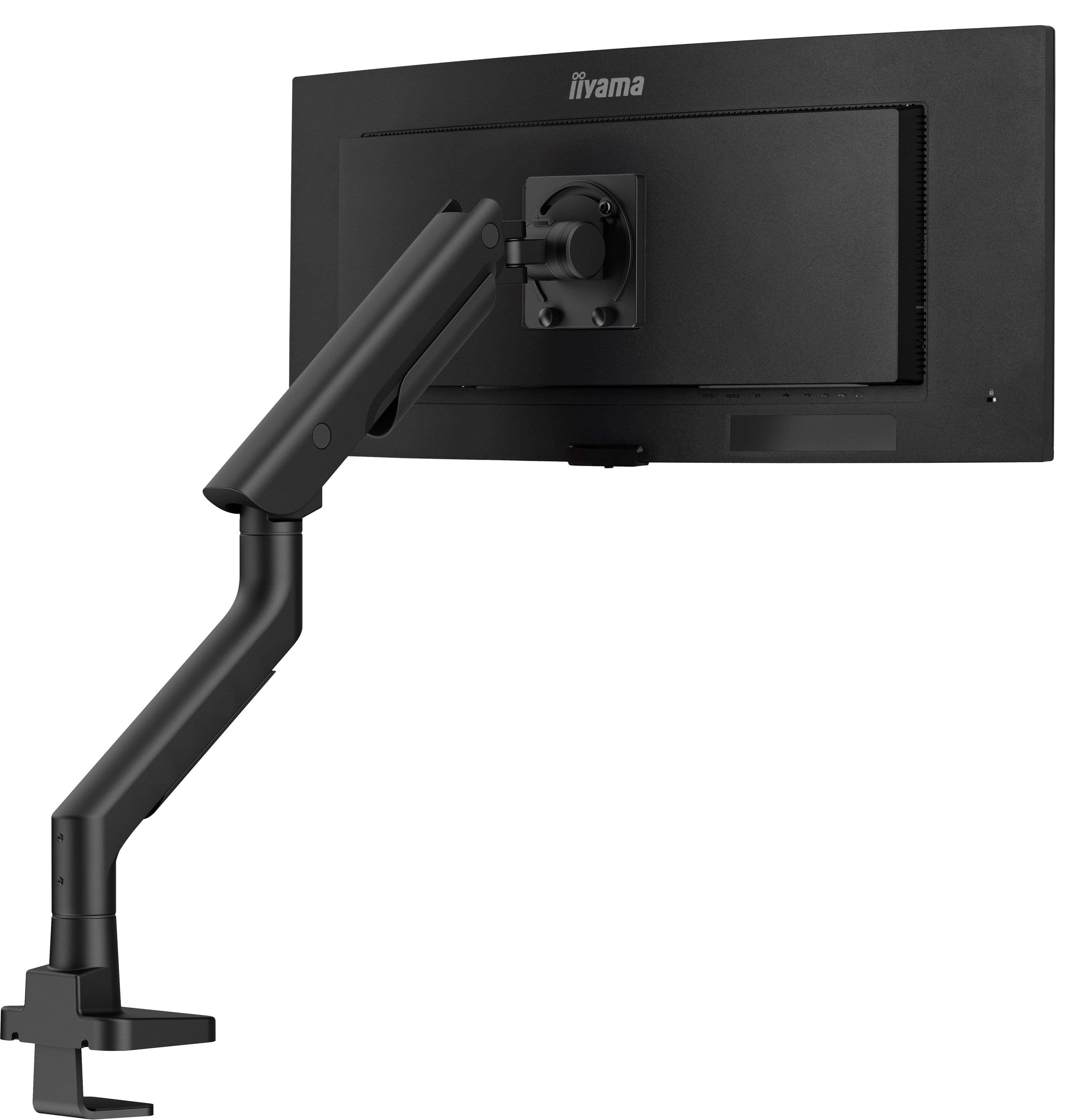 Monitor, Monitorarm, Verstellbarer Arm, VESA-Halterung, Schwarz
