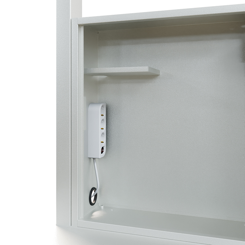 safebox, elektrische steckdosenleiste, stanzungskasten?