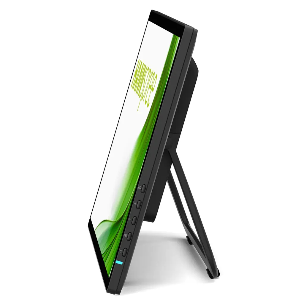 All-in-one PC, Touchscreen, Ständer, Schwarz Rahmen, Monitor