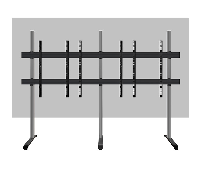 B-TECH SYSTEM X - Floor Stand For LG 163inch All-In-One dvLED Displays BT83LG163-S/BS B-TECH SYSTEM X - Floor Stand For LG 163inch All-In-One dvLED Displays BT83LG163-S/BS