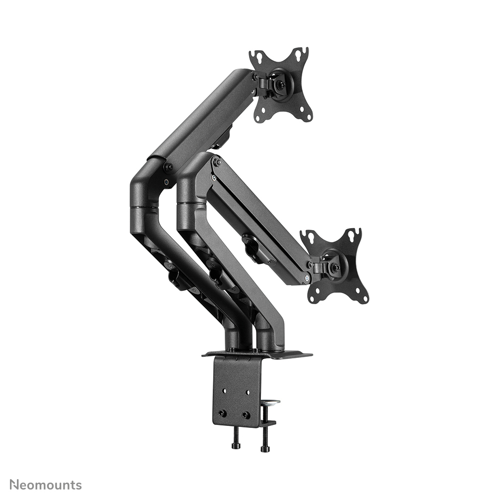 Neomounts Monitor-Tischhalterung - Klemme /Bolzen - 7 kg - 43,2 cm (17 Zoll) - 68,6 cm (27 Zoll) - 100 x 100 mm - Schwarz