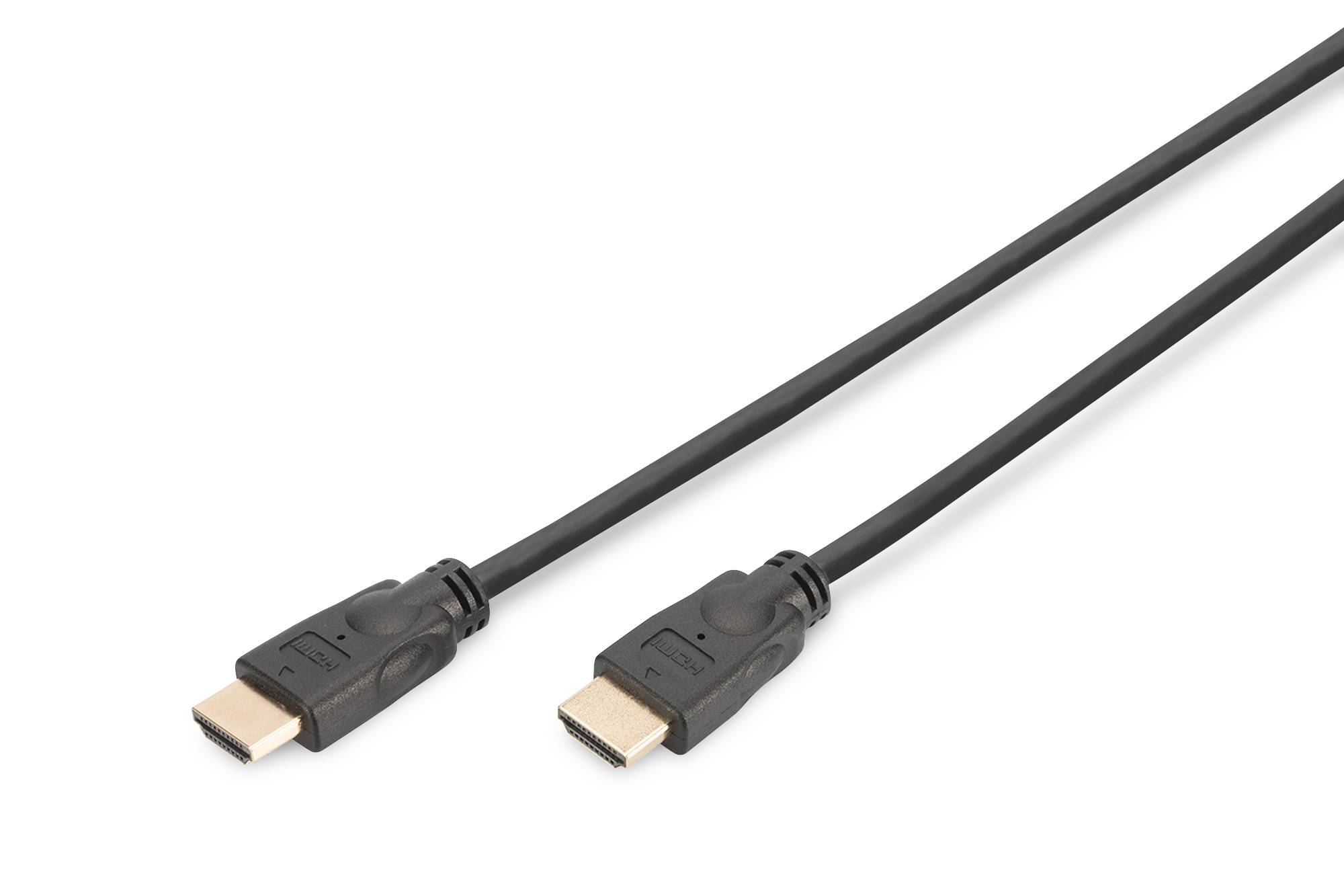 HDMI-Kabel, HDMI-zu-HDMI, schwarzes Kabel, High-Speed, Kabel