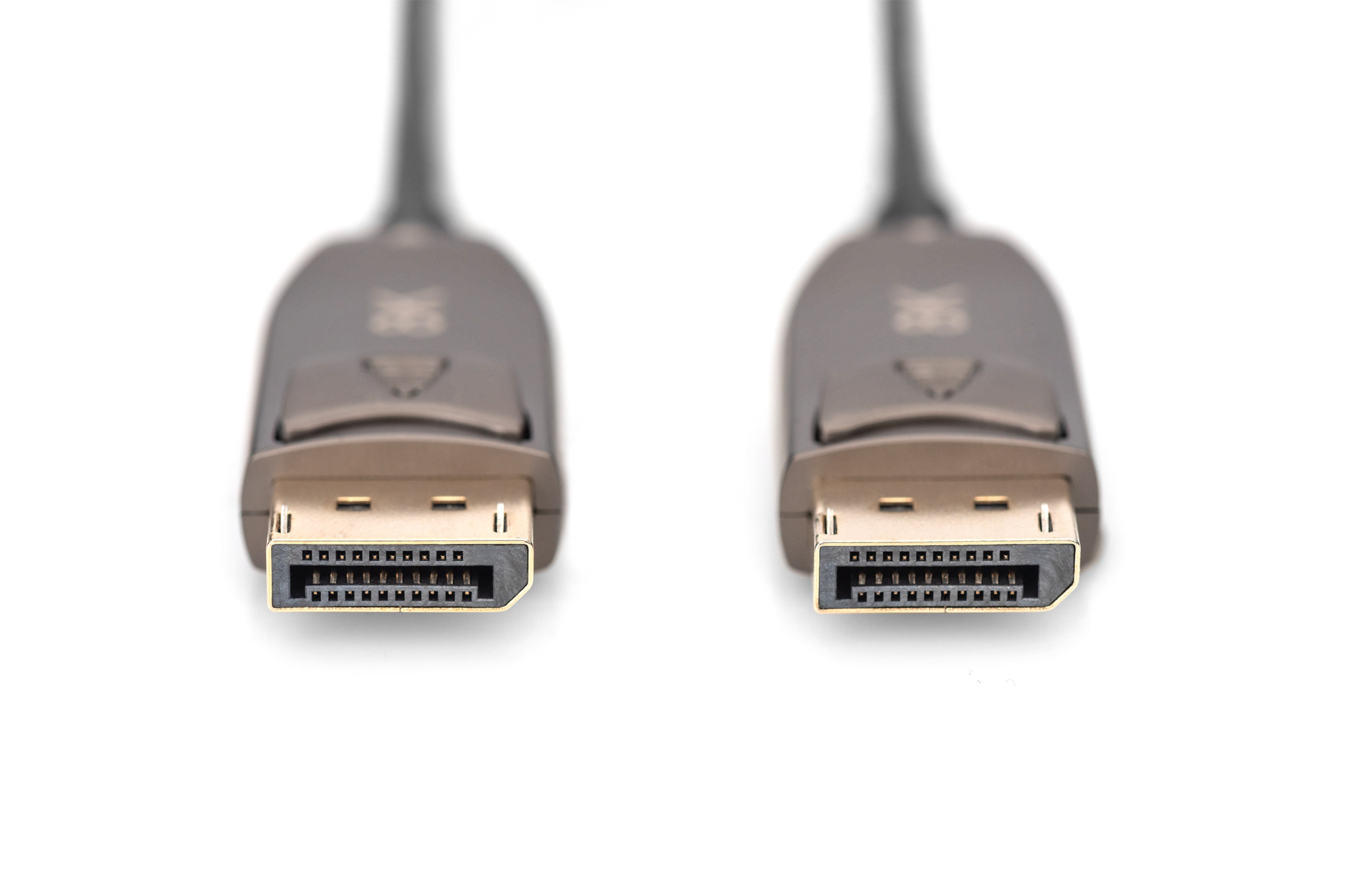 HDMI-Stecker, Dual-Port, Unisex, Goldbeschichtet, Kabelende