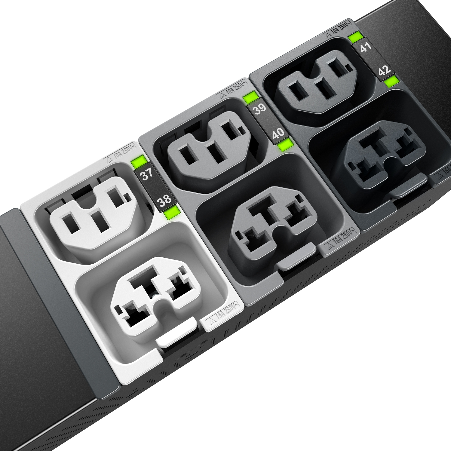 APC APDU10150SW - NetShelter Rack PDU Advanced, Switched, 7.4kW, 1PH, 230V, 32A, 332P6, 40 Outlet