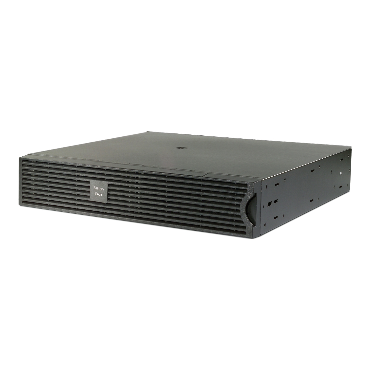 Server, Rack-mount, Power supply, Schwarz, 2U