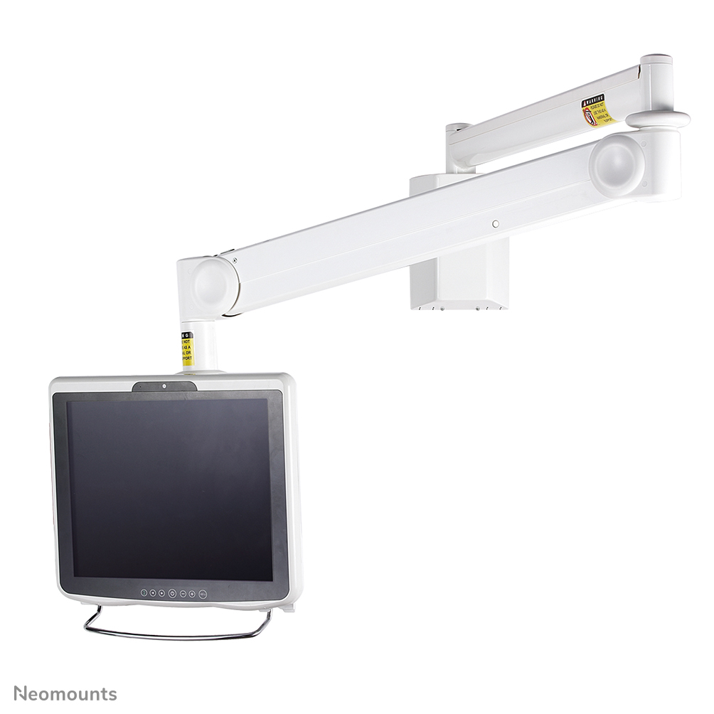 Neomounts Medizinische Wandhalterung - 6 kg - 25,4 cm (10 Zoll) - 61 cm (24 Zoll) - 100 x 100 mm - Höhenverstellung - Weiß