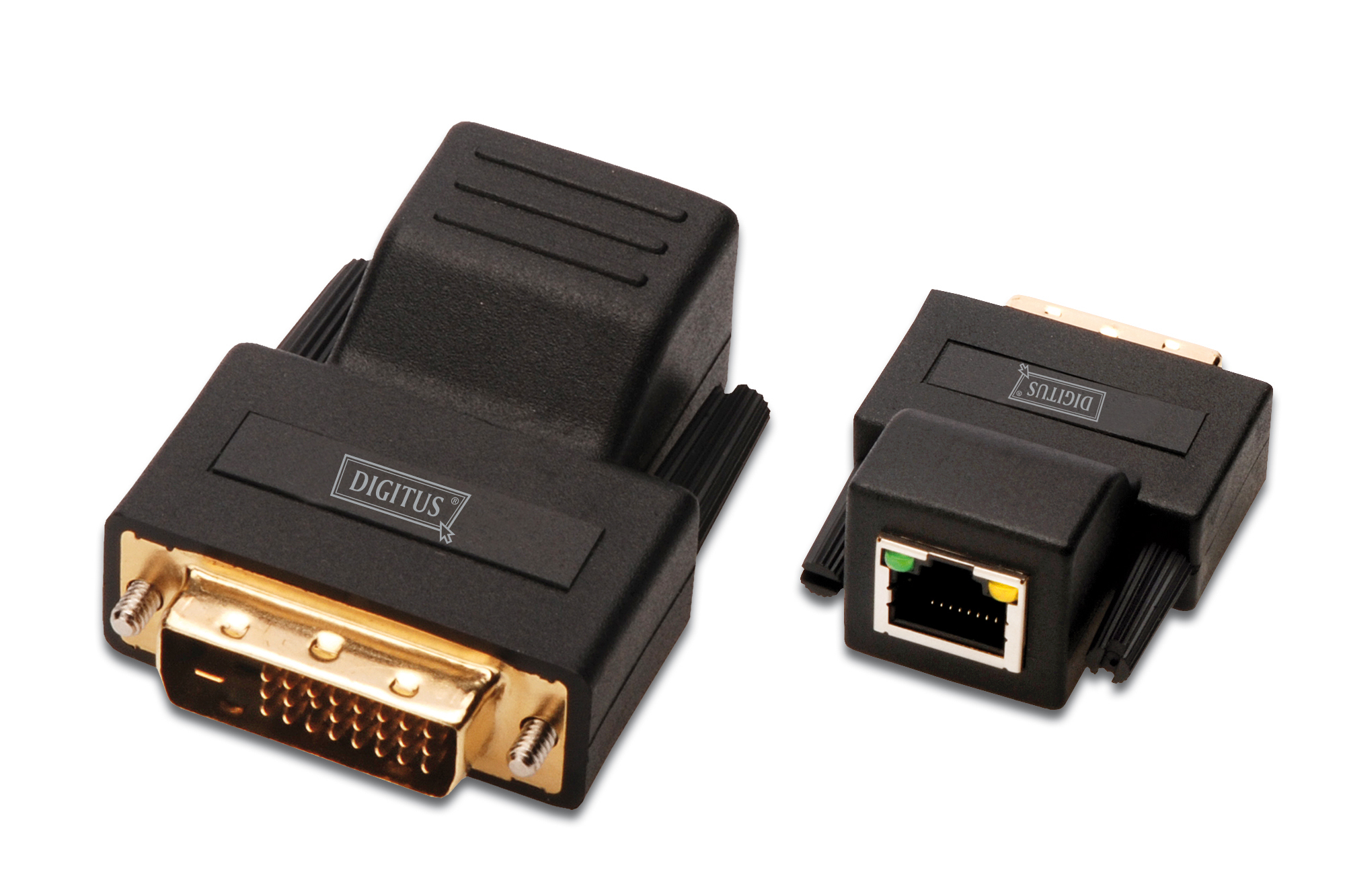 DIGITUS DVI Extender über Cat.5 / Cat.6