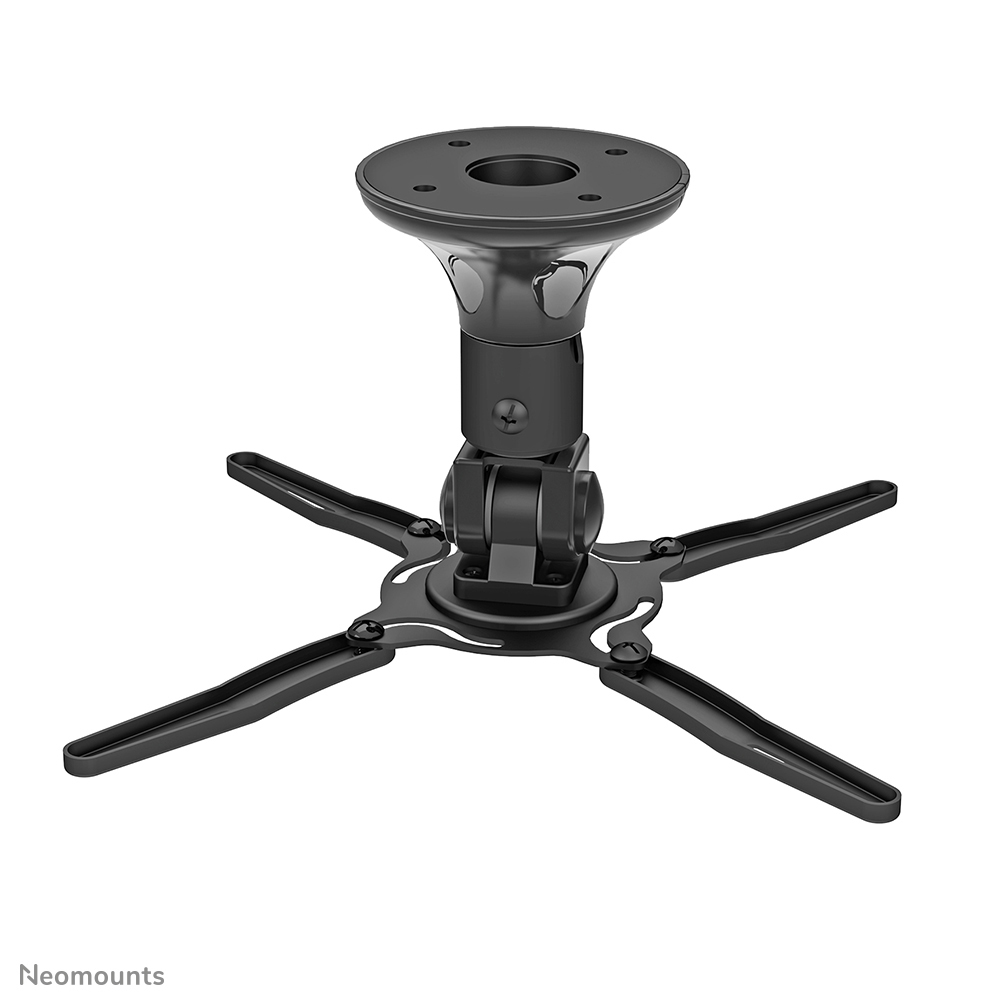 Neomounts Neomounts Projektor Deckenhalterung - Zimmerdecke - 10 kg - Schwarz - Manuell - 360 Grad  - 0 - 90 Grad 