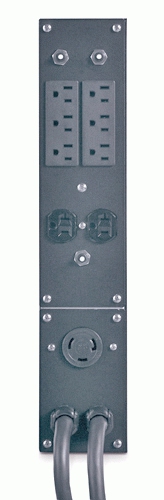 APC Service Bypass Panel- 100-120V: 30A: BBM: L5-30P input: (2) 5-20R (6) 5-15R output APC Service Bypass Panel- 100-120V: 30A: BBM: L5-30P input: (2) 5-20R (6) 5-15R output