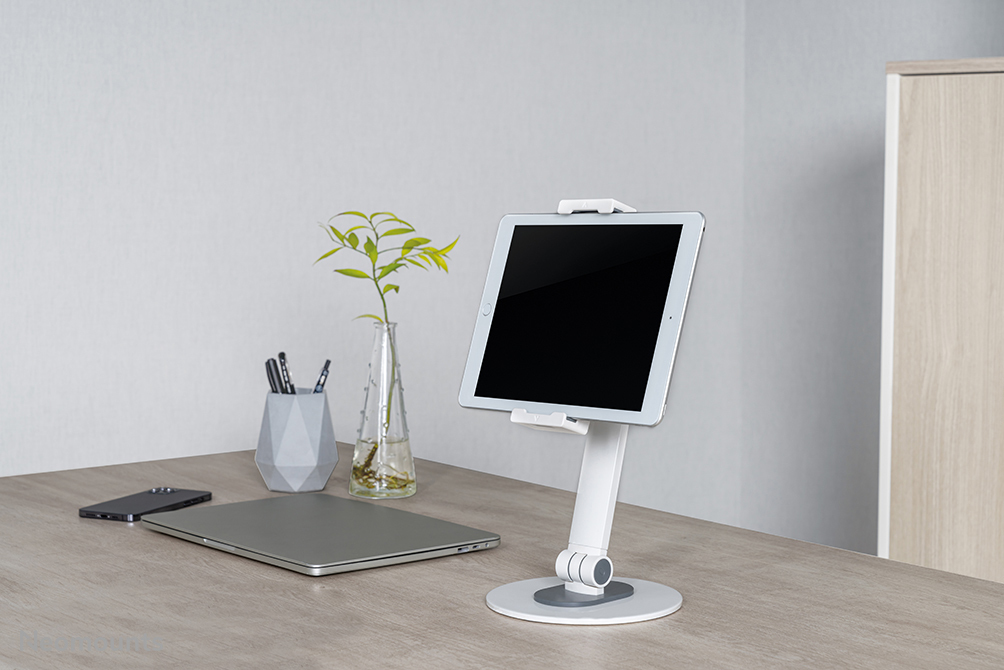 Neomounts Tablet-Ständer - Handy/Smartphone - Tablet/UMPC - Passive Halterung - Tisch/Bank - Weiß