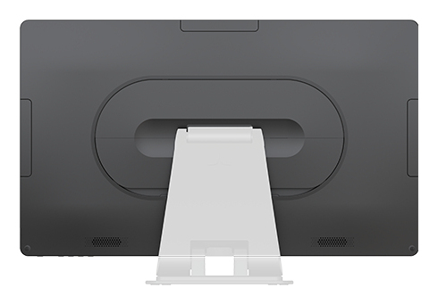 monitor, Rückseite, Ständer, Display, Löcher/Öffnungen