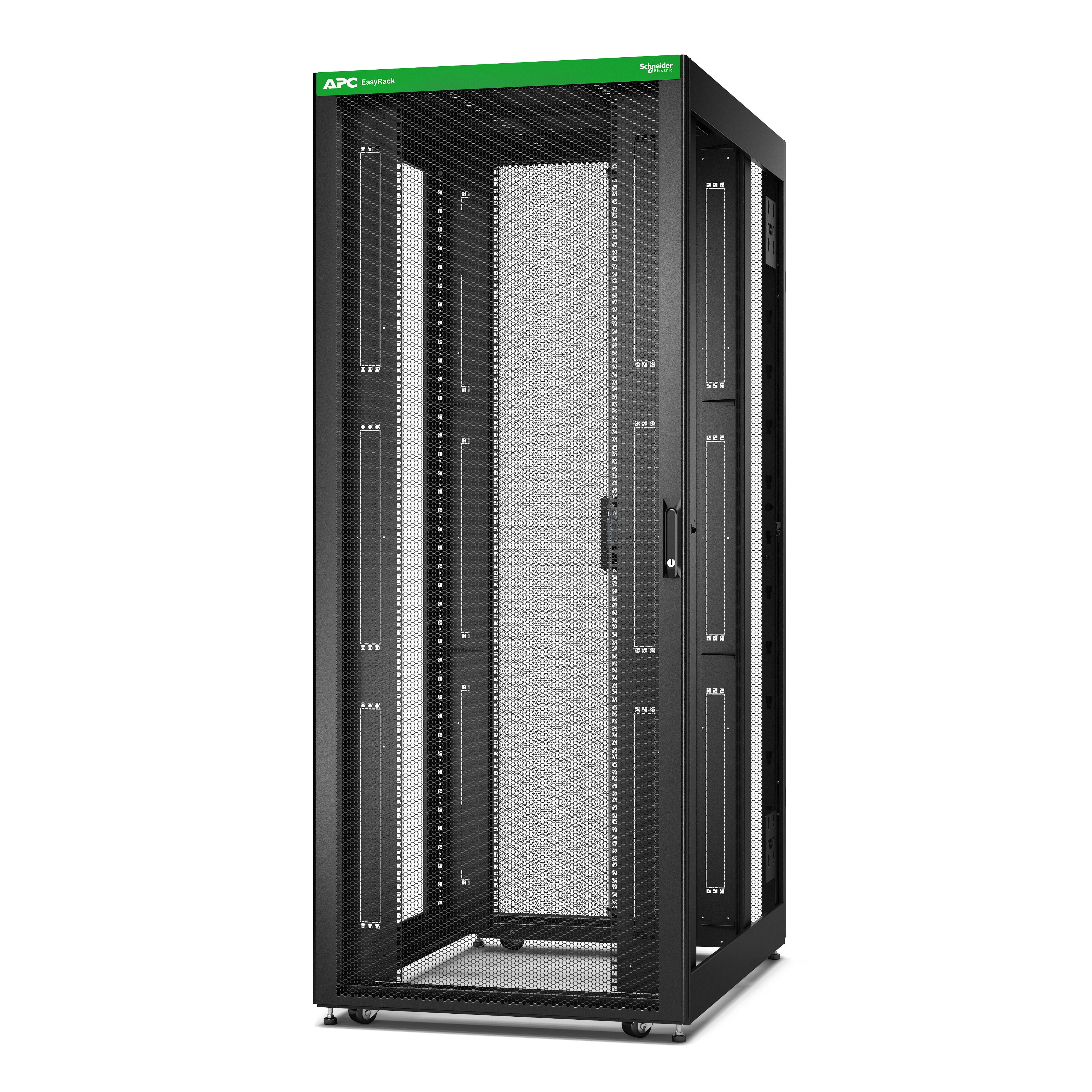 APC ER8220 - Easy Rack 800mm/42U/1200mm , mit Roof, castors, feet and 4 Brackets, No Side panels, black APC ER8220 - Easy Rack 800mm/42U/1200mm , mit Roof, castors, feet and 4 Brackets, No Side panels, black