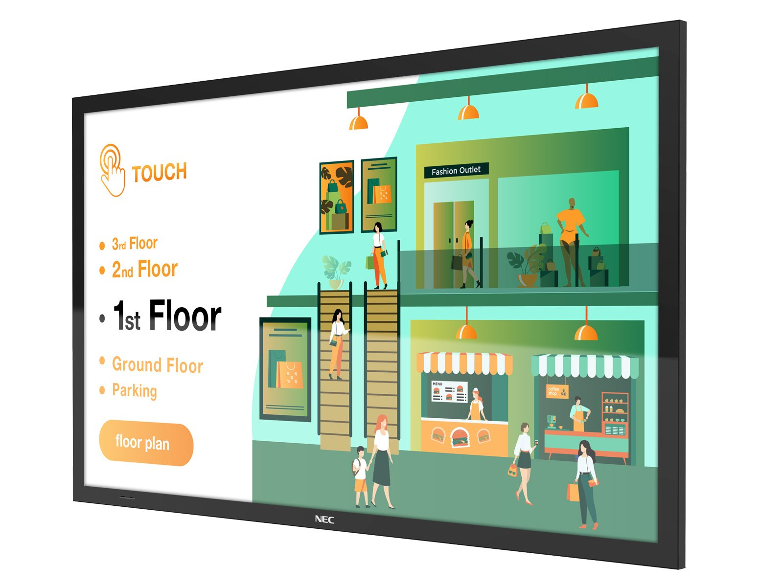 NEC MultiSync M551 PCAP