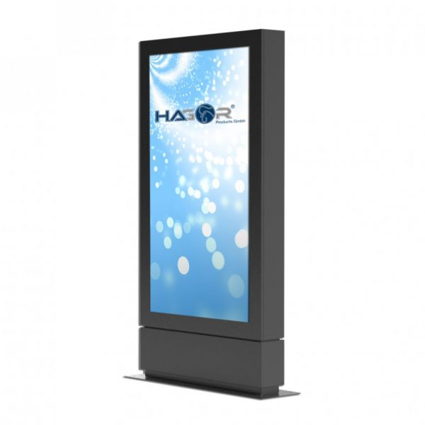 HAGOR Outdoor Stele ScreenOut ECO Kiosk XL