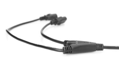 DIGITUS Netzverteilerkabel, CEE 7/7 (Typ-F) - 2x C13 St/Bu, 1.7m