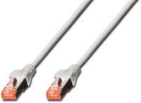 Vorschau: DIGITUS Patchkabel CAT 6 S-FTP, Länge 7 m, Farbe Grau
