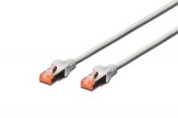 Vorschau: DIGITUS Patchkabel CAT 6 S-FTP, Länge 1,5 m, Farbe Grau