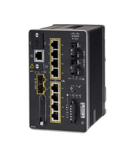 Cisco Industrial Ethernet 3200 Switch 1GbE Essentials 8-Port L3 managed IE-3200-8P2S-E