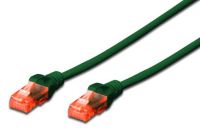 Vorschau: DIGITUS Patchkabel CAT 6 U-UTP, Länge 10 m, Farbe Grün