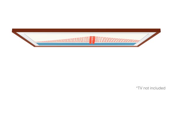 Samsung TV Z Wechselrahmen Terracotta für 65" Frame (2021)