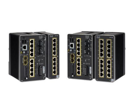 Cisco Industrial Ethernet 3300 Switch 1GbE Advantage 8-Port L3 managed IE-3300-8P2S-A