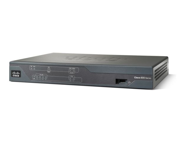 Cisco Modem Router 4Port FastEthernet DSL, WAN, LAN, VPN, SO DIMM C888EA-K9