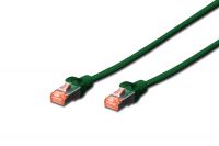 Vorschau: DIGITUS Patchkabel CAT 6 S-FTP, Länge 5 m, Farbe Grün