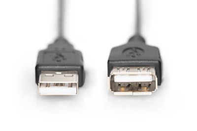 DIGITUS USB Verlängerungskabel, Typ A St/Bu, 1.8m