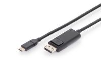 Vorschau: DIGITUS USB Type-C Adapterkabel, Type-C auf DP St/St, 2,0m