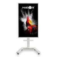 Vorschau: HAGOR mobiles Standsystem für Samsung Flip II 65" weiß