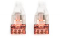 Vorschau: DIGITUS Patchkabel CAT 6 S-FTP, Länge 2,5 m, Farbe Grau